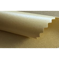 Kodura Fabric 420 PVC Flat, beige color, weight 420g/m², width 150cm.