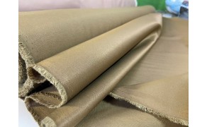 Waterproof Fabric 03C, Dark beige. Weight 234g/m², width 150cm. Cotton 54%, polyester 46%. Price per running meter, 21% VAT incl.