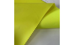 Oxford Polyester Stoff, Breite 160 cm, Dichte 200 g/m², Farbe: Zitronengelb. Polyester 100%. Preis ist für Meter mit Mehrwertsteuer (21%)