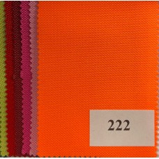 Oxford Polyester Stoff, Breite 160 cm, Dichte 200 g/m², Farbe leuchtend orange. Polyester 100%.