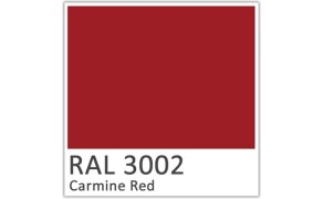 PVC tentu materiāls 370/370 (RAL 3002). Bl.680 g/m2, pl.250 cm. Rullis 30,80 m