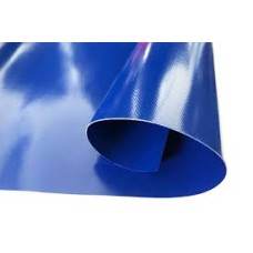 PVC Fabric Blue, 543/543. Weight 620g/m². Width 204cm. 
