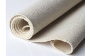 Cotton Fabric, width 100cm, weight 930g/m², unbleached. Price per m,  VAT incl.