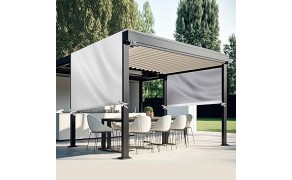 Sauleda Masacril Blanco. Platums 153cm. Blīvums 300g/m²