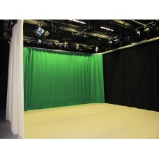 Moltons skatuvēm- Green. 100% kokvilna. Bl.300g/m². Pl.300cm. DIN 4102/B1
