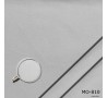 Akustiskais audums Moltons, gaiši pelēks. Bl.300g/m². Pl.300cm. DIN 4102/B1.
