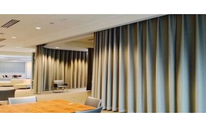 Akustiskais audums Moltons, pelēks. Bl.300g/m². Pl.300cm. DIN 4102/B1.