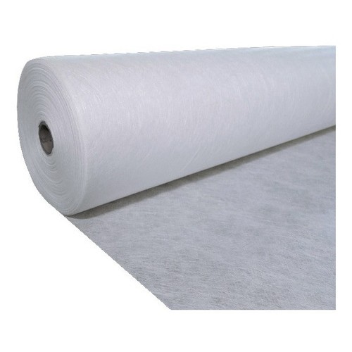 Acoustic fabric 75, White Color. Density: 55 g/m2. Width: 124 cm. Roll length: 100 m.photo 1