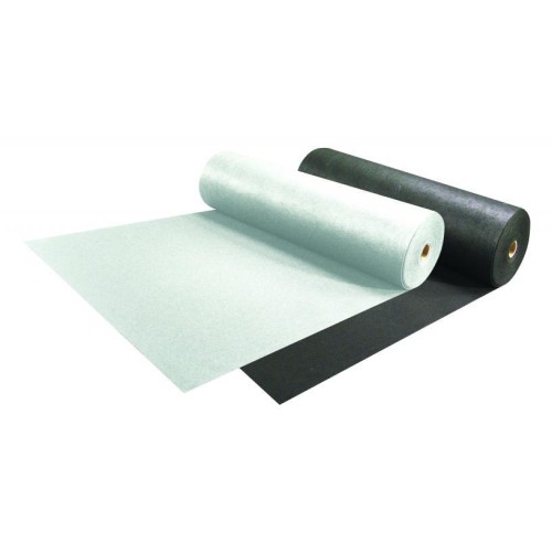 Akustiskais audums 75, melns. Blīvums: 55 g/m2, platums: 124 cm. Ruļļa garums: 100 m.foto 1