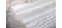 Cotton Bed Sheet Fabric, weight 146 g/m², width 150 cm, bleached.