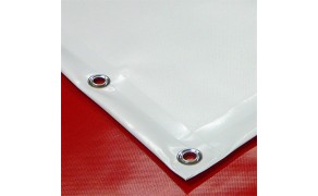PVC Tarpaulin Cover 3m x 2,4m. Weight 650g/m². Price per piece VAT incl.