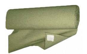 Water-resistant Canvas Tarpaulin, weight 330 g/m², width 90 cm. 57% linen, 43% cotton. Price per roll (100m), 21% VAT incl.