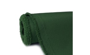 Oxford Fabric, weight 200g/m², width 160cm, dark green. Polyester PU. Price per roll 70m, VAT incl.