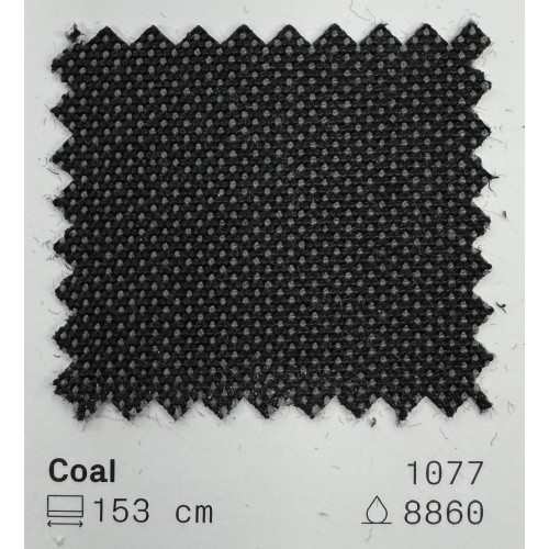 Sauleda Masacril Coal. Platums 153cm. Blīvums 300g/m²