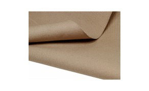 Canvas Waterproof Fabric. 100% cotton. Weight 400g/m2. Width 150cm. Light brown colour.