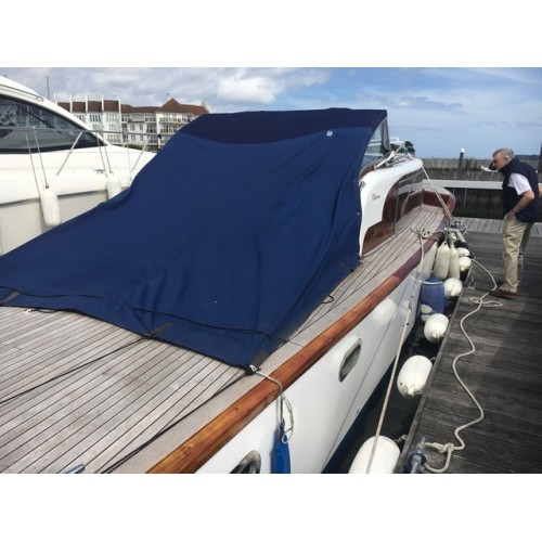 Sauleda Deck Marino. Bl.320g/m², pl.220cm. Cena norādīta par tekošo metru ar PVNfoto 1
