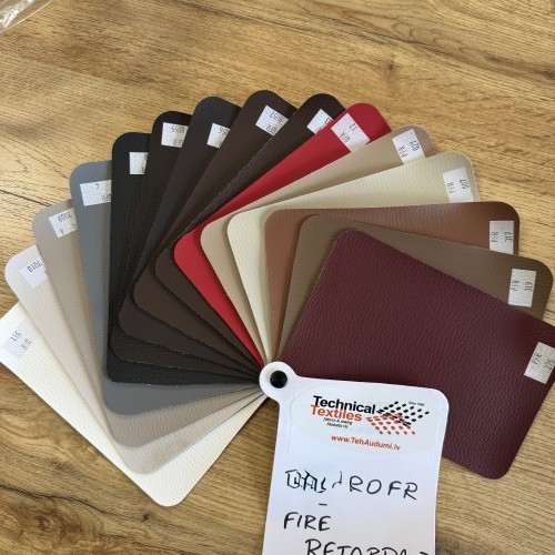 PVC Leather ''DOL-FR''. Width 145cm. Weight 450g/m2.  Price per roll 40mphoto 1