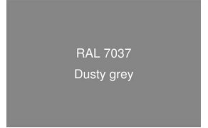 PVC tentu materiāls (autotents), bl.900g/m², pl.300cm. Dusty Grey 763/763 (RAL 7037). Rullis 12m