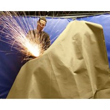Metināšanas sega, stiklašķiedras 0,6 mm, 650 g/m2, 3 x 4 m.