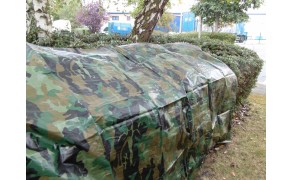 Camouflage Tarpaulin Cover 8x10m, weight 90 g/m². Price per piece VAT incl.