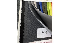 Kodura Fabric, 600Dx300D PVC, 940, weight 350g/m², width 150cm. Price per roll 50m, VAT incl.