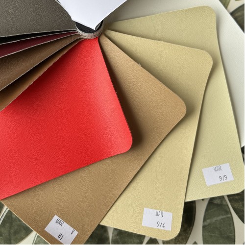 Mākslīgā āda MAR - UV, sālsūdens noturīga, balta, 145 cm, 600 g/m2, rullis 30 m