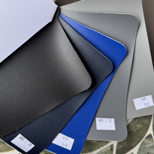 Mākslīgā āda MAR - UV, sālsūdens noturīga, balta, 145 cm, 600 g/m2, rullis 30 m