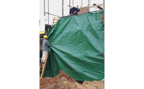 Tents 8x12m, bl.70 g/m². Cena norādīta ar PVN par gab. Bezmaksas piegāde (Omniva)!