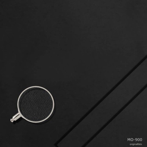 Molton acoustic fabric, black. 300 g/m². 300 cm wide. DIN 4102 / B1