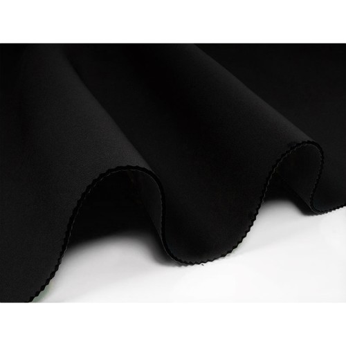 Neoprene Fabric. Thickness 6,5 mm. Width 135cm. Black colour.photo 1