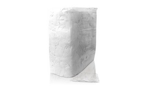 SK04 (5 kg), White Tricot Wiping Rags. 100% cotton tricot. Price per piece (5 kg) 21% VAT incl. Minimum order 1 pallet (72 pieces)