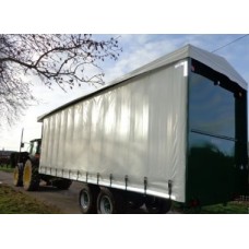 PVC tentu materiāls (autotents), bl.900g/m², pl.300cm. Light Grey. Cena ar PVN par rulli