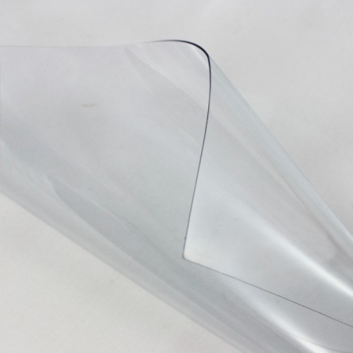 Caurspīdīga PVC plēve 0.5mm, bl.625g/m², pl.140cm.