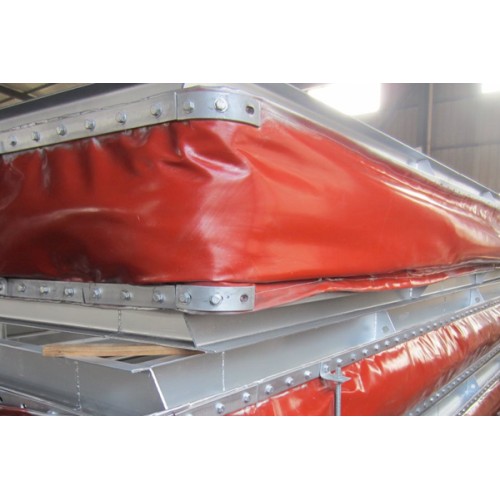 Стеклоткань TG650-RSI-(170/170) с двухсторонним силиконовым покрытием, 990 г/м2,150 см. Рулон 10mфото 1