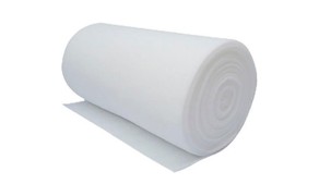 Polyester Padding, weight 100g/m², width 150cm. Thickness 10 mm. Price per roll 30m, 21% VAT incl.