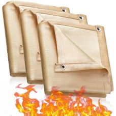 Metināšanas sega, stiklašķiedras 0,6 mm, 650 g/m2, 3 x 3 m.