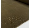 Cotton Canvas Waxed Waterproof & Rotproof, Dyed. Olive Green Colour. Width 152cm. Weight 470g/m2. Roll 39m