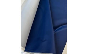 Kunstleder. Breite 140cm. Gewicht 430g/m2. Farbe Navy Blue