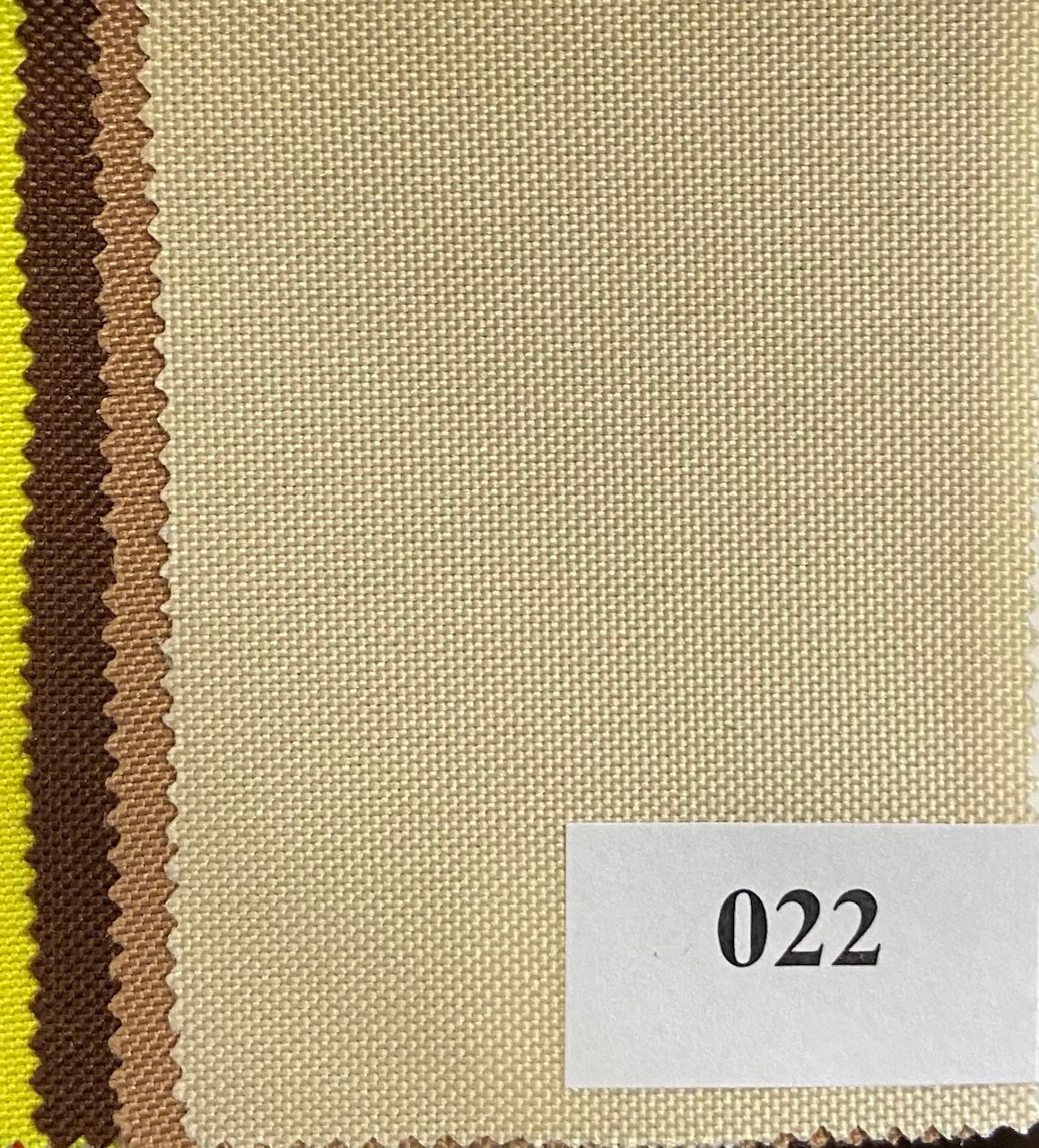 Oxford Fabric, weight 200g/m², width 160cm, light beige. Polyester PU.
