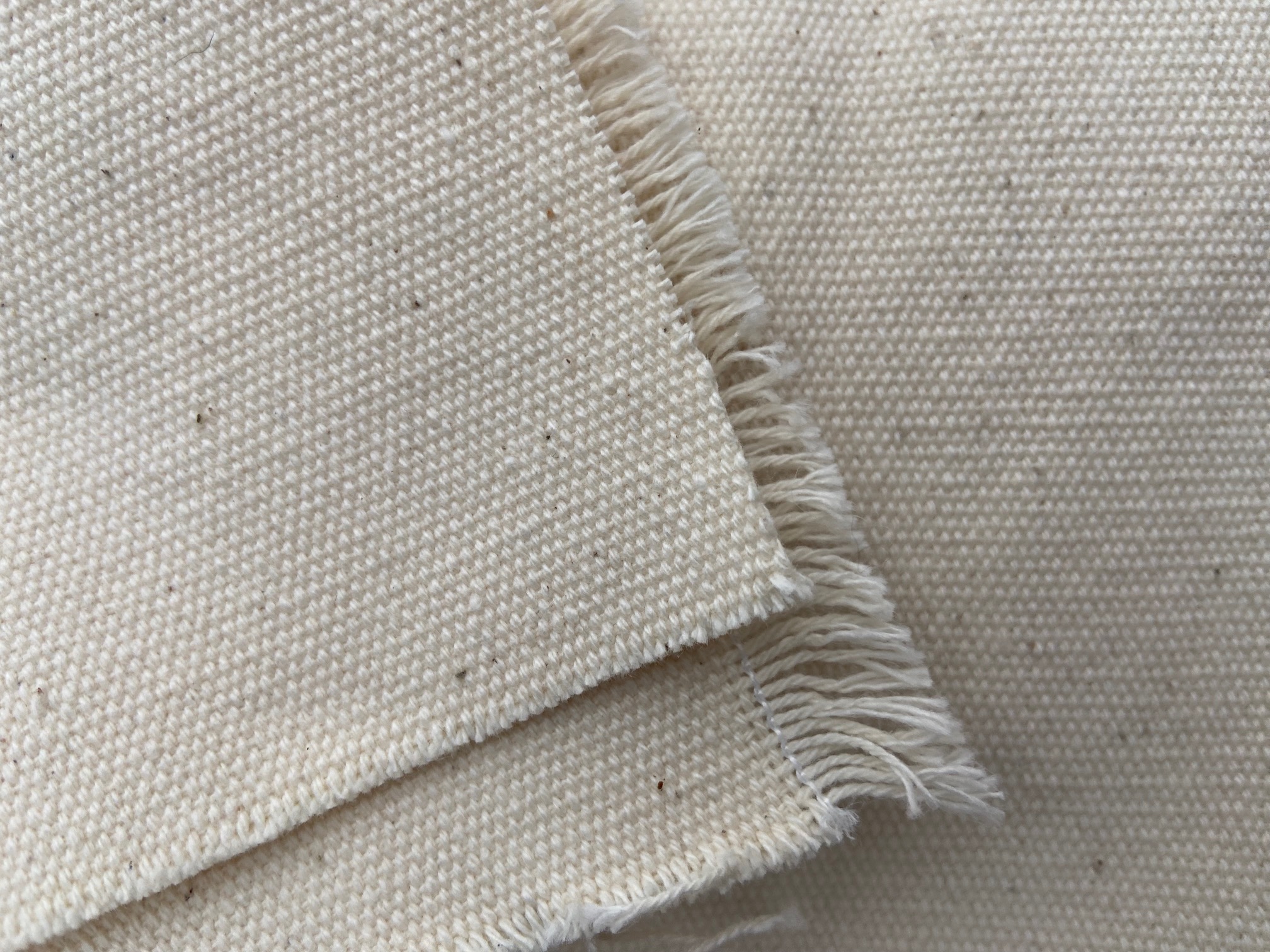 Duck Canvas Fabric, weight 400g/m², width 170cm. 100% Cotton. Price per roll (50m) VAT incl. 
