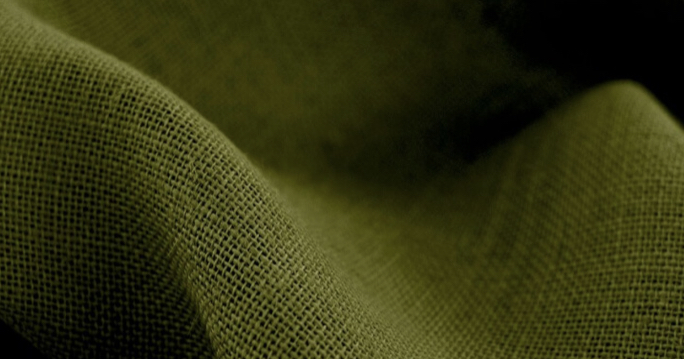 Джутовая ткань, "KHAKI". Плотность: 280 g/m². Ширина: 145cm.