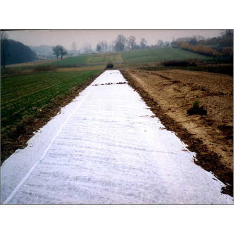 Agricultural Film "Plant-Protex" P-19. Weight 19 g/m2, 3,20 m x 100 m, (320 m2). Price per m2 - 0.116 EUR