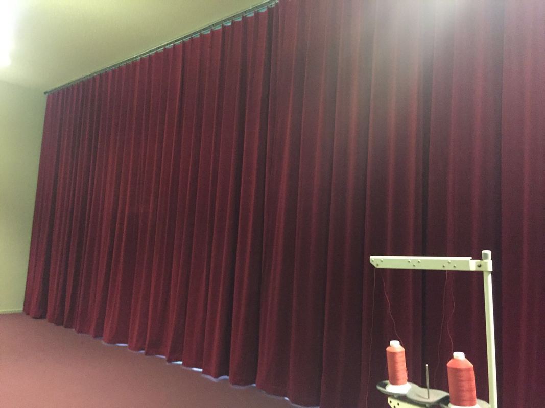 Akustiskais audums Moltons, bordo. Bl.300g/m². Pl.300cm. DIN 4102/B1.