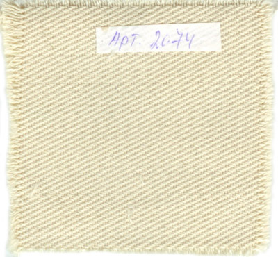 Filter  Cloth  "Filtrodiagonal", art. 2074,  100% cotton cloth, weight 590g/m², width 100cm.. Price per roll (100m), 21% VAT incl.