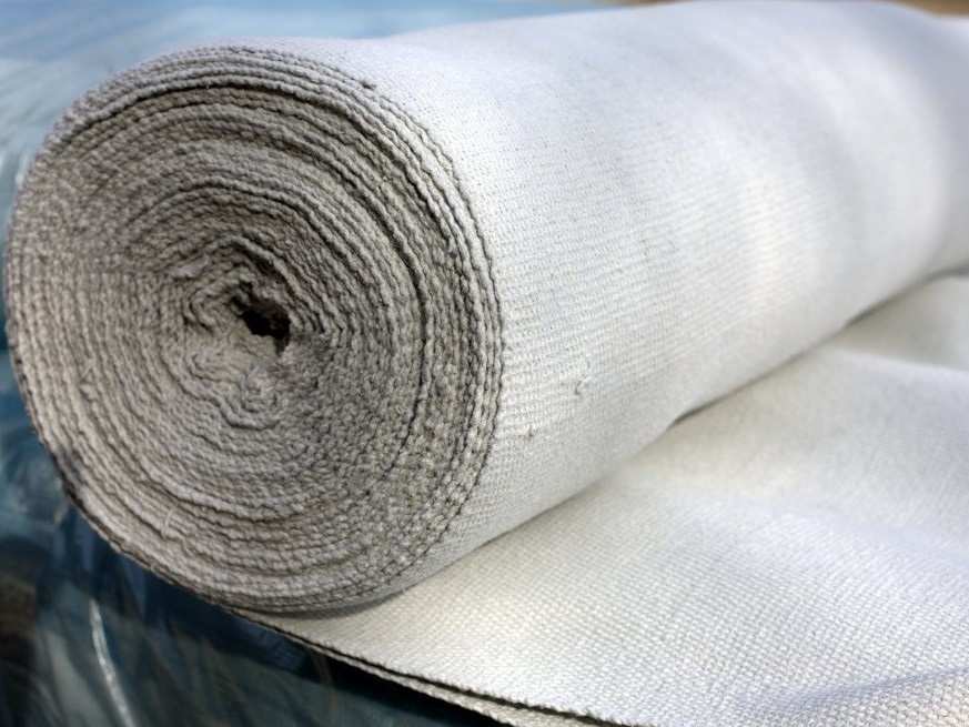Composite Insulation Fabric, 3mm, weight 1400g/m², width 100cm, T of application <550°C. Roll 30 m