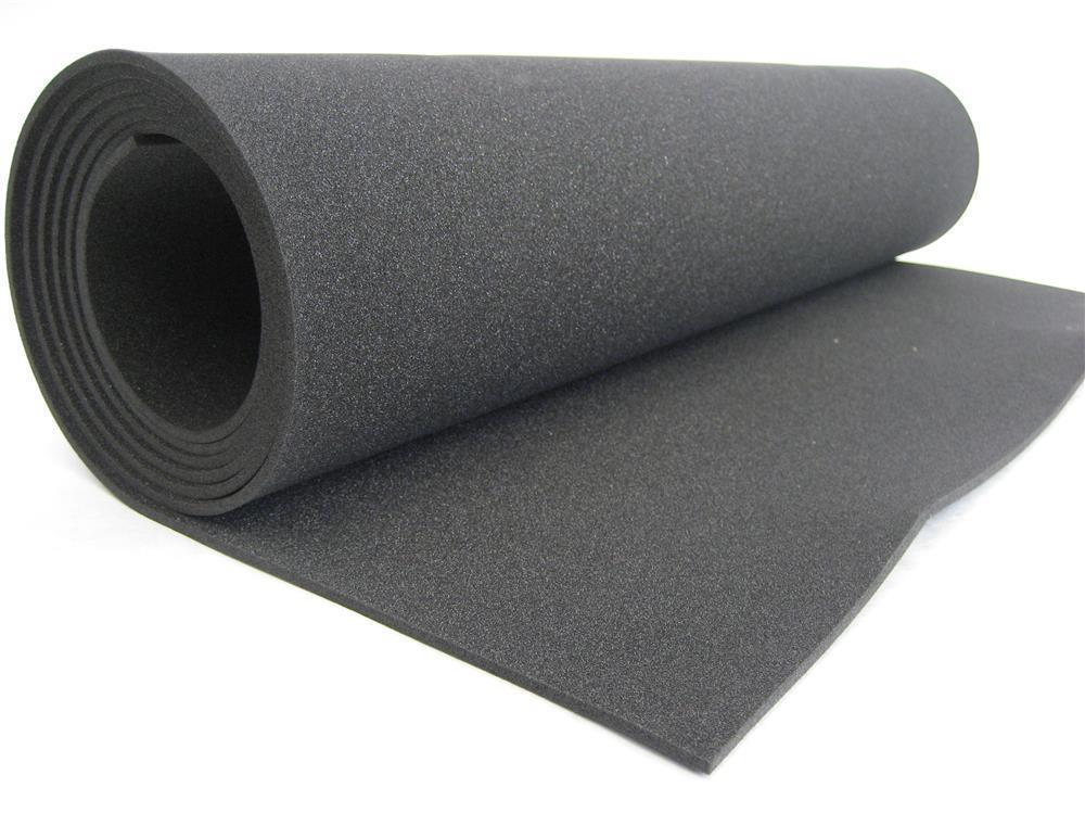 Foam Rubber 30 mm Black, weight 22 g/m­­3, size 1200x2000mm. Price per piece VAT incl.