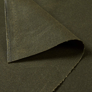 Ткань Canvas, водоотталкивающая, вощеная. Оливковый цвет. Пл.470 g/m2. Шир.152cm. Цена указана за рулон (10m) с НДС. Бесплатная доставка
