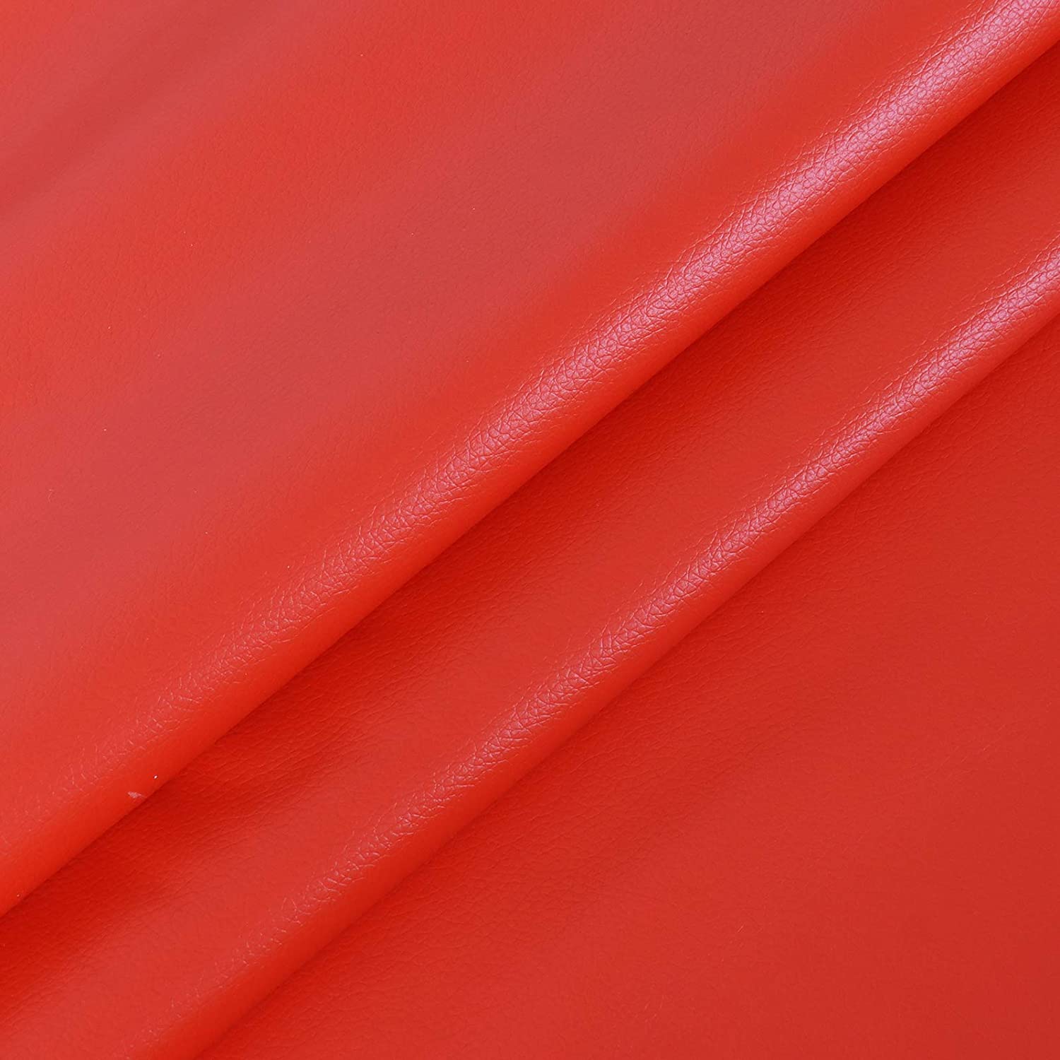 PVC Leather MAR- UV, salt water resistant, Red. Width 145cm, weight 600g/m². Price per meter VAT incl.