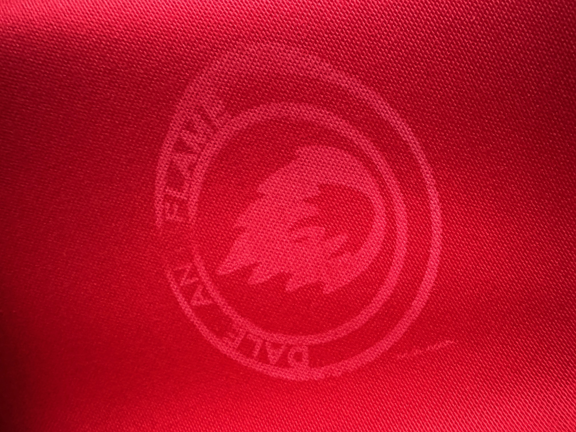 Flame retardant Fabric, Red. Weight 350g/m², width 150cm. Price per running meter, 21% VAT incl.