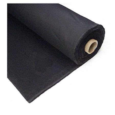 Bjazs, 100% kokvilna, bl.145g/m², pl.150cm, melns. Cena ar PVN par rulli- 100m